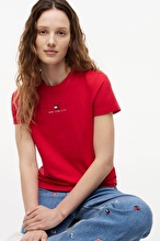 Tommy Jeans Kadın Tişört DW0DW22789