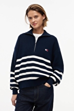 Tommy Jeans Kadın Kazak DW0DW22928