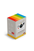 Polaroid Now Gen 3 Pebble White + Color Film Bundle (8 photos)