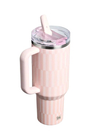 Stanley Quencher ProTour Tumbler 1.18L Tea Rose Tile