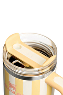 Stanley The Quencher H2.0 FlowState Butter Cabana Gloss Pipetli Termos 0.89 Litre