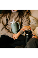 Stanley Quencher Pipetli Termos Yeşil 1,18 Litre