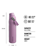 Stanley The Aerolight IceFlow Soğuk Su Termosu Lila 0,6 Litre
