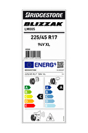Lastik Kış Bridgestone 225/45 R17 Blizzak LLM 005 94 XL V