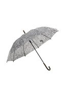 Rubenis Baston Şemsiye RB015 Siyah Beyaz Desenli