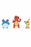 Pokemon Battle Figür 3'lü Figür Seti Seri-16 Asorti POK/95155-R