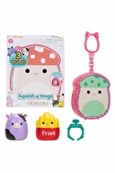 Squish-a-longs 3 Figür + Yüzük Çantalı Sürpriz Paket Seri 1