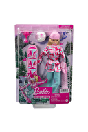 Barbie Snowboard Sporcusu Bebek HCN32