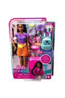 Oyuncak Barbie Brooklyn Seyahatte Bebeği ve Aksesuarları HGX55