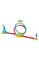Hot Wheels Neon YarışOyuncak Hot Wheels Neon Yarışlar Çifte Çemberde Yarış Seti