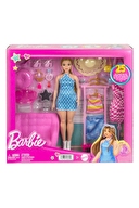 Barbie Kıyafet ve Aksesuar Askısı Oyun Seti HPL78