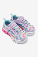 Skechers Flutter Heart Lights - Groovy Swirl Çocuk Ayakkabı 303253L-LVAQ