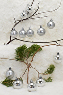 Yılbaşı Süsü Cici Top 4 cm 12'li