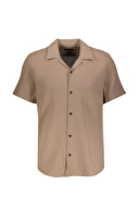 First Company Erkek Apaş Yaka Gömlek 2410103003