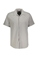 First Company Erkek Apaş Yaka Kısa Kollu Gömlek 2410103010