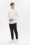 First Company Erkek Hakim Yaka Yarım Düğmeli Gömlek 2410103016