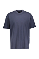 First Company Denim Erkek Bisiklet Yaka Basic Tişört 2417101044