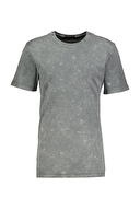 First Company Erkek Bisiklet Yaka Yıkamalı Tişört 2410101005