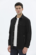 First Company Denim Erkek Gömlek Yaka Mevsimlik Mont 2417104002