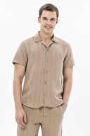 First Company Denim Erkek Gömlek 2517103001