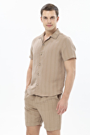 First Company Denim Erkek Gömlek 2517103001