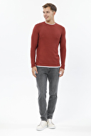 First Company Denim Erkek Kazak 2527108020