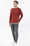 First Company Denim Erkek Kazak 2527108020