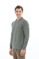 First Company Denim Erkek Sweat 2527108003