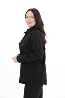 Shefame Kadın Kot Gömlek 2524BK108339