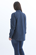 Shefame Kadın Kot Gömlek 2524BK108339