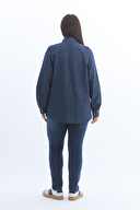 Shefame Kadın Kot Gömlek 2524BK108339