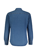 First Company Denim Erkek Kot Gömlek 2527103010