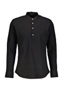 Finesuits Erkek Keten 3 Düğme Gömlek 2312103020.PKTHSR