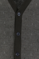 Finesuits Erkek Desenli Yünlü Hırka 2322201030.DSHRKHRKR