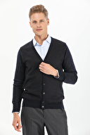 Finesuits Erkek Desenli Yünlü Hırka 2322201031.DSHRKHRKR