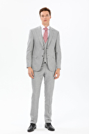Finesuits Erkek Kombinli Yelekli Takım Elbise 2312101054.KMYLK6R