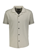 Finesuits Erkek Apaj Yaka Gömlek Dikim Tişört 2412202022.GMLKAPY