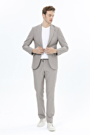 Finesuits Erkek Gofre İpli Takım Elbise 2412101003.DGFIPSC6S