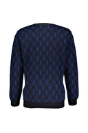 Finesuits Erkek Desenli Kazak 2422201027.DSOYR