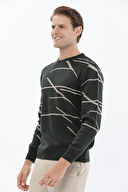 Finesuits Erkek Desenli Kazak 2422201028.DSOYR