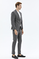 Finesuits Erkek Mono Yaka Çift Yırtmaç 6 Drop Takım Elbise 2412101106 TNKMYCY6R