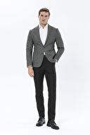 Finesuits Erkek Ceket Sivri Yaka Çift Yırtmaç 6 Drop 2422102005.SYCY6DR