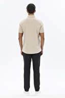 Finesuits Erkek Keten Karışımlı Gömlek 2512202017.KTGYR