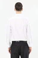 Finesuits Erkek Non-Iron Düz Pamuk Gömlek 2512103102.NONR