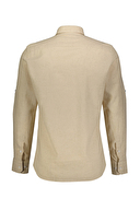 Finesuits Erkek Keten Karışımlı Gömlek 2412103013.SKDR