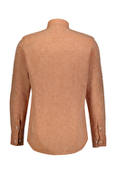 Finesuits Erkek Keten Karışımlı Gömlek 2412103013.SKDR