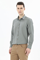 Finesuits Erkek Armürlü Gömlek 2412103014.UDS