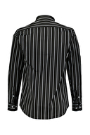 Finesuits Erkek Çizgili Gömlek 2412103015.UDS