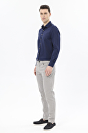 Finesuits Erkek Armürlü Gömlek 2412103016.UDS