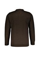 Finesuits Erkek Düz Yünlü Düz Yünlü Kazak 2522201001.DZPYR